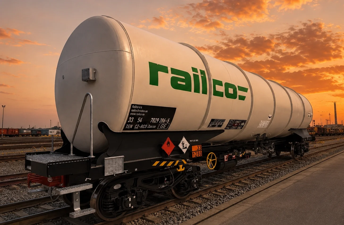 Zacns 88 m³ propylene oxide - Railco