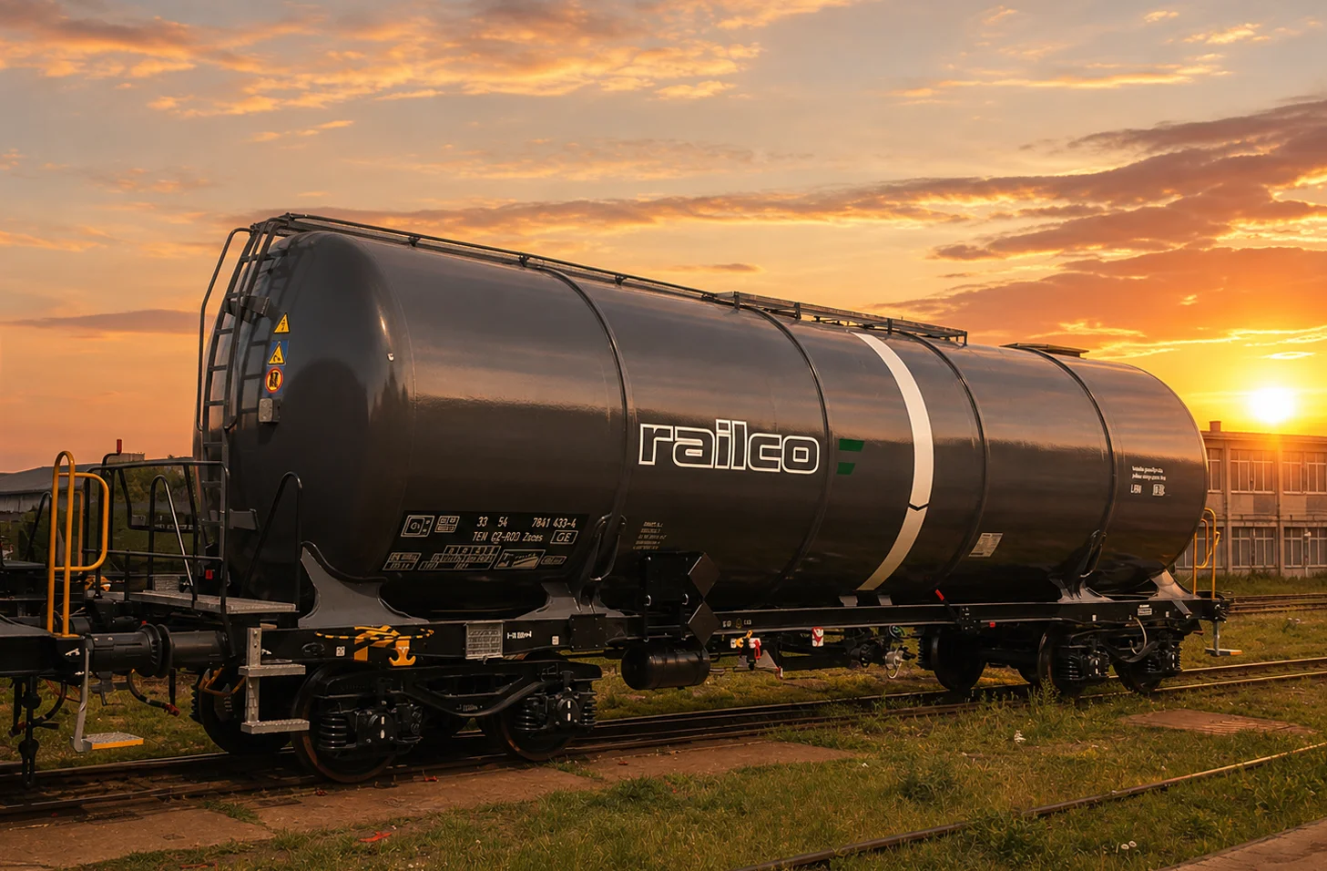 Zacns 95 m³ tank wagon - Railco