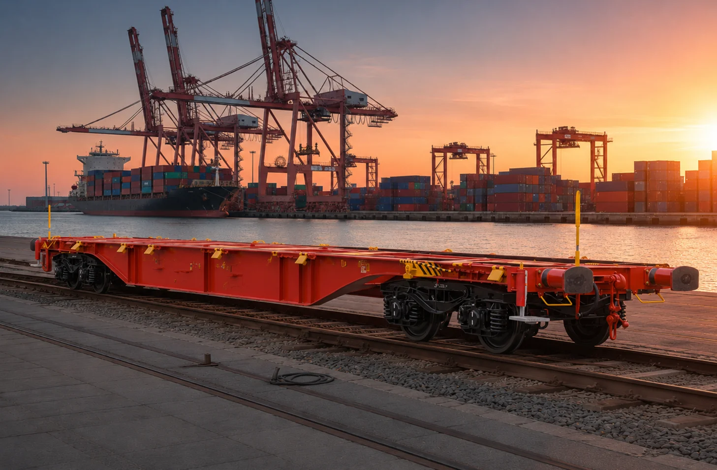 Container wagons - Railco